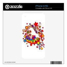 Unicorn_Gallop Skins For iPhone 4