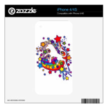 Unicorn_Gallop Skins For iPhone 4S