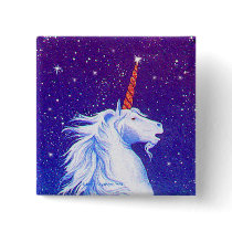 Unicorn head button by Linda_MN Unicorn head button