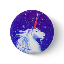 Unicorn head button by Linda_MN Unicorn head button