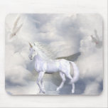 Unicorn Heaven White Beauty 5 Mouse Pads