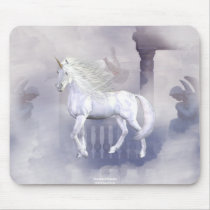 Unicorn Heaven White Beauty 8 mousepads