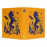 Unicorn Herald: Blue and Gold binders