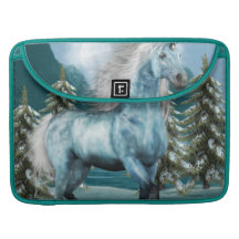 Unicorn in Moonlight 15" Macbook Sleeve Sleeves For MacBooks