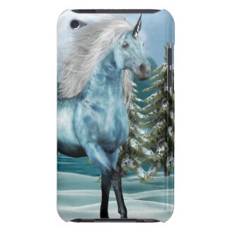 Unicorn in Moonlight iTouch Case Barely There iPod Cover