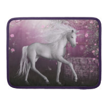 unicorn in roses garden MacBook pro sleeve