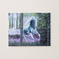 Unicorn in the Forest Puzzle puzzles