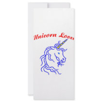Unicorn Lover rack cards by Mustang_Lady Unicorn Lover rack cards