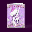 Unicorn Magical Merry Christmas cards by MidnightDreamer Unicorn Magical Merry Christmas cards