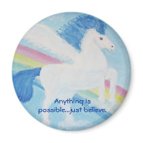 Unicorn Magnet-Anything is possible...just believe magnets