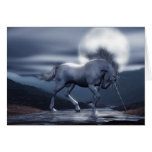 Unicorn Moon Birthday Card