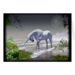 Unicorn Moon Greeting Card