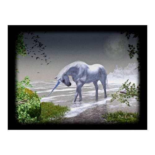 Unicorn Moon print