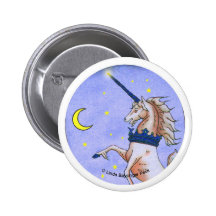unicorn night pin