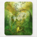 Unicorn Of The Forest Art Mousepad