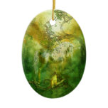 Unicorn Of The Forest Ornament