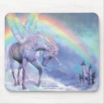 Unicorn Of The Rainbow Mousepad