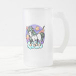 unicorn on a cloud coffee mug