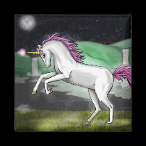 unicorn paradise Magnet by aldana07 unicorn paradise Magnet