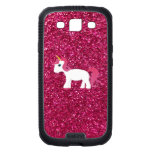 Unicorn pink glitter galaxy s3 cases