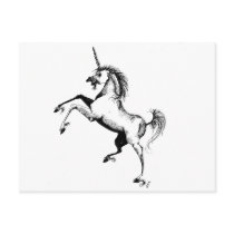 Unicorn Postcard