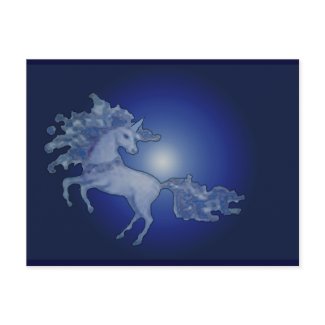 Unicorn Postcard postcard