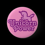 Unicorn Power! Fun Novelty Buttons