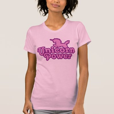 Unicorn Power! T Shirts