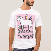 Unicorn Power! t-shirts