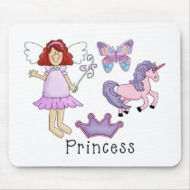Unicorn Princess Mouse Mat