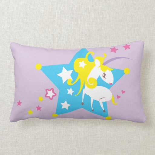 purple unicorn pillow