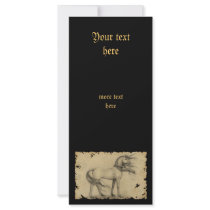 Unicorn Personalized Rack Card