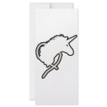 UNICORN FULL COLOR RACK CARD