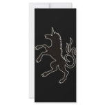 UNICORN RACK CARD TEMPLATE