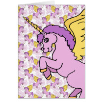 Unicorn Rainbow Pattern cards