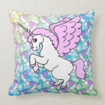 Unicorn Rainbow Pattern pillows