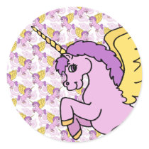 Unicorn Rainbow Pattern stickers