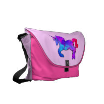 Unicorn Rickshaw Messenger Bag messenger bags