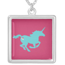 Unicorn Silhouette Necklace necklaces