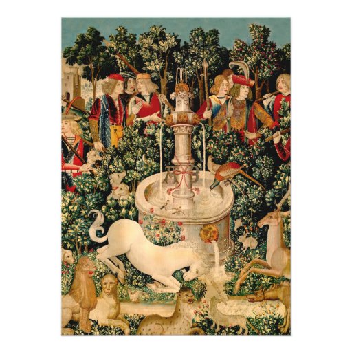 Unicorn Tapestries Medieval Art Announcements