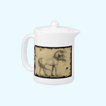 Unicorn teapots