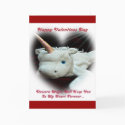Unicorn Valentines cards