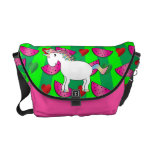 Unicorn Watermelon messenger bag