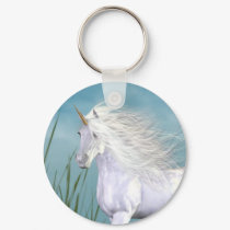 Unicorn White Beauty keychains