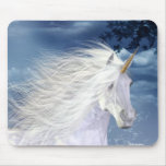 Unicorn White Beauty Mouse Mats