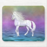 Unicorn White Beauty Mouse Pad
