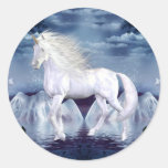 Unicorn White Beauty Sticker stickers