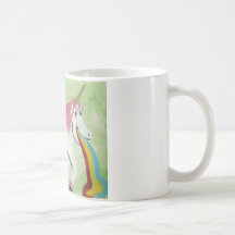 Unicorn With The Stomach Flu Coffee Mugs