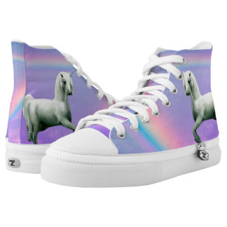 unicorn canvas shoes