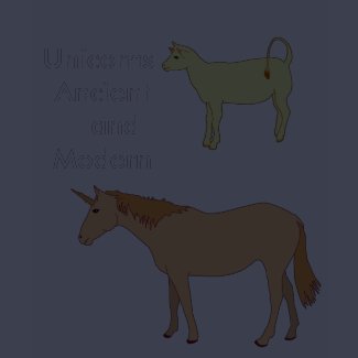 Unicorns, Ancient and Modern shirt